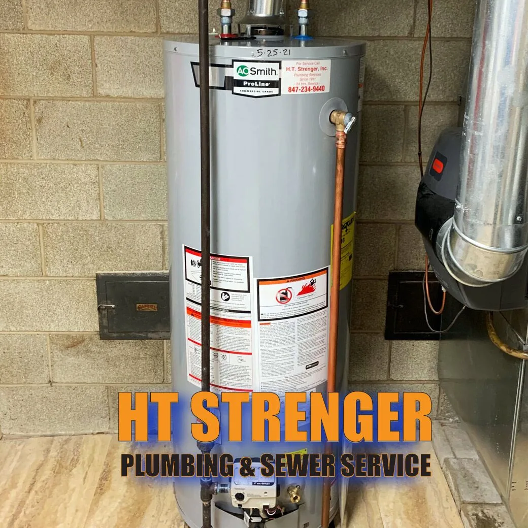 New Water Heater Installation Service - H.T. Strenger Plumbing