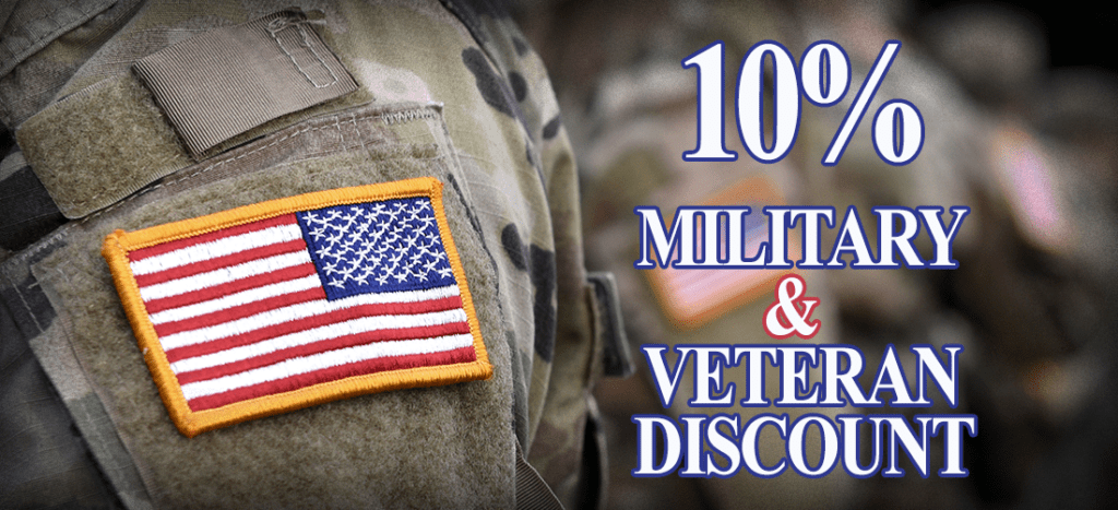 Military & Veteran 10% Discount HT-Strenger-Plumbing-LakeForest-LakeBluff